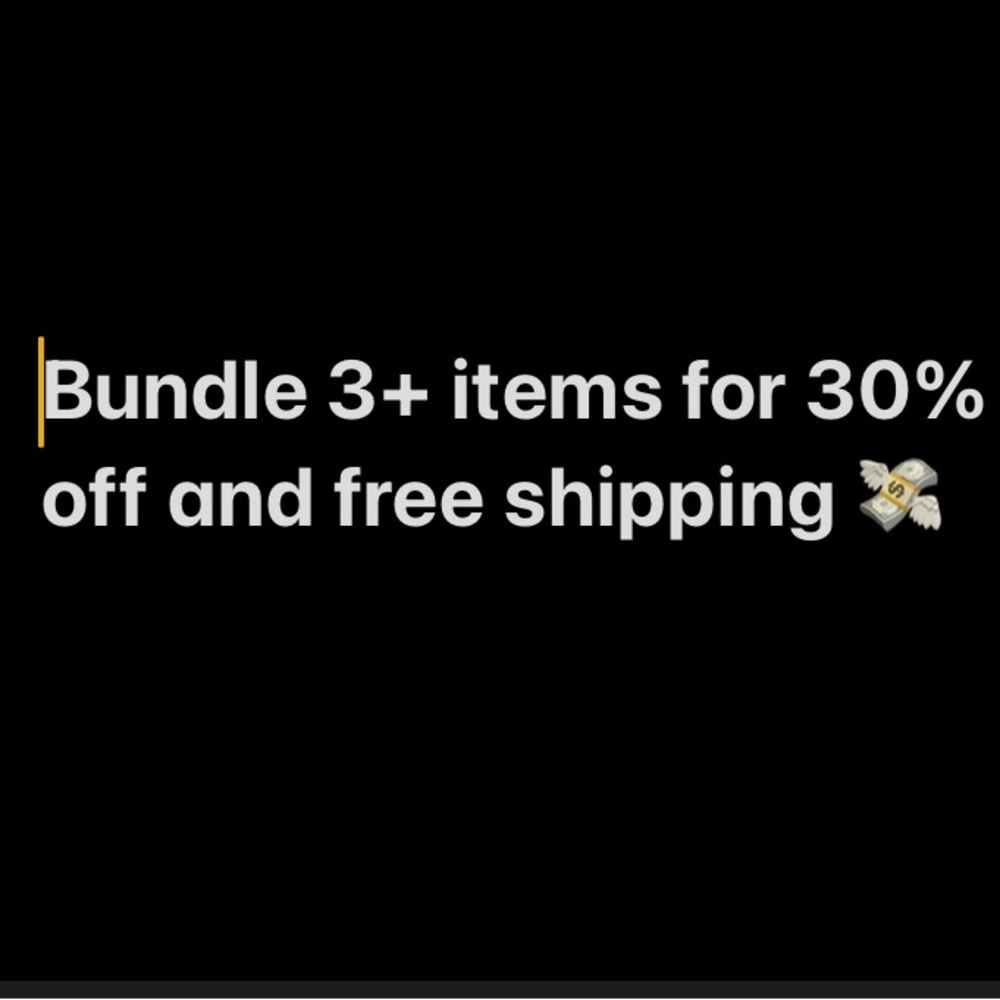 30% off and free shipping on 3 or more items !